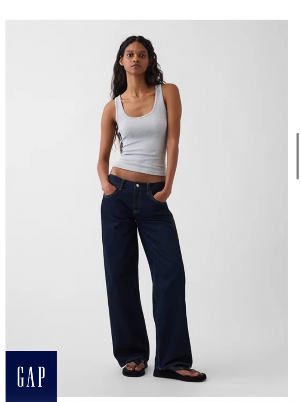 Gap Hailey Low Rose lose Jeans